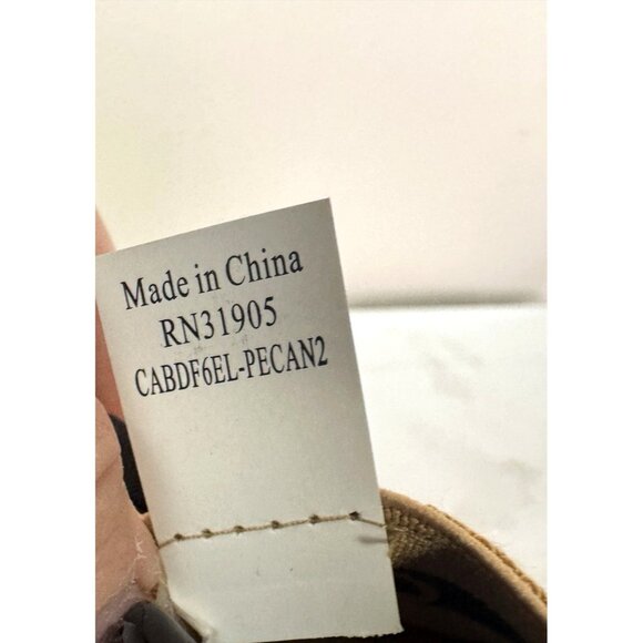 Cabelas Wool Felt Mens L XL Pecan Tan Western Hat All Seasons Outdoors Utility - Picture 12 of 16